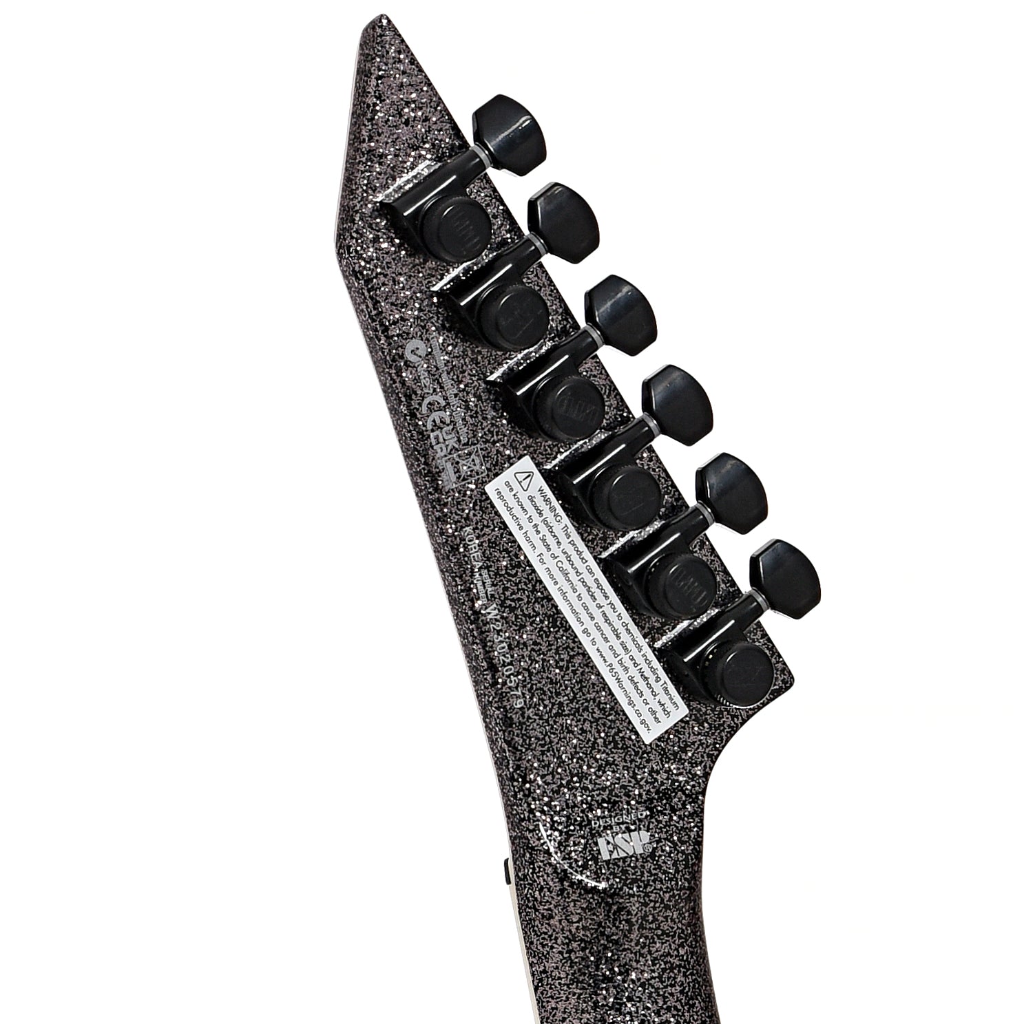 ESP LTD KH-V Electric Guitar, Black Sparkle – Elderly Instruments