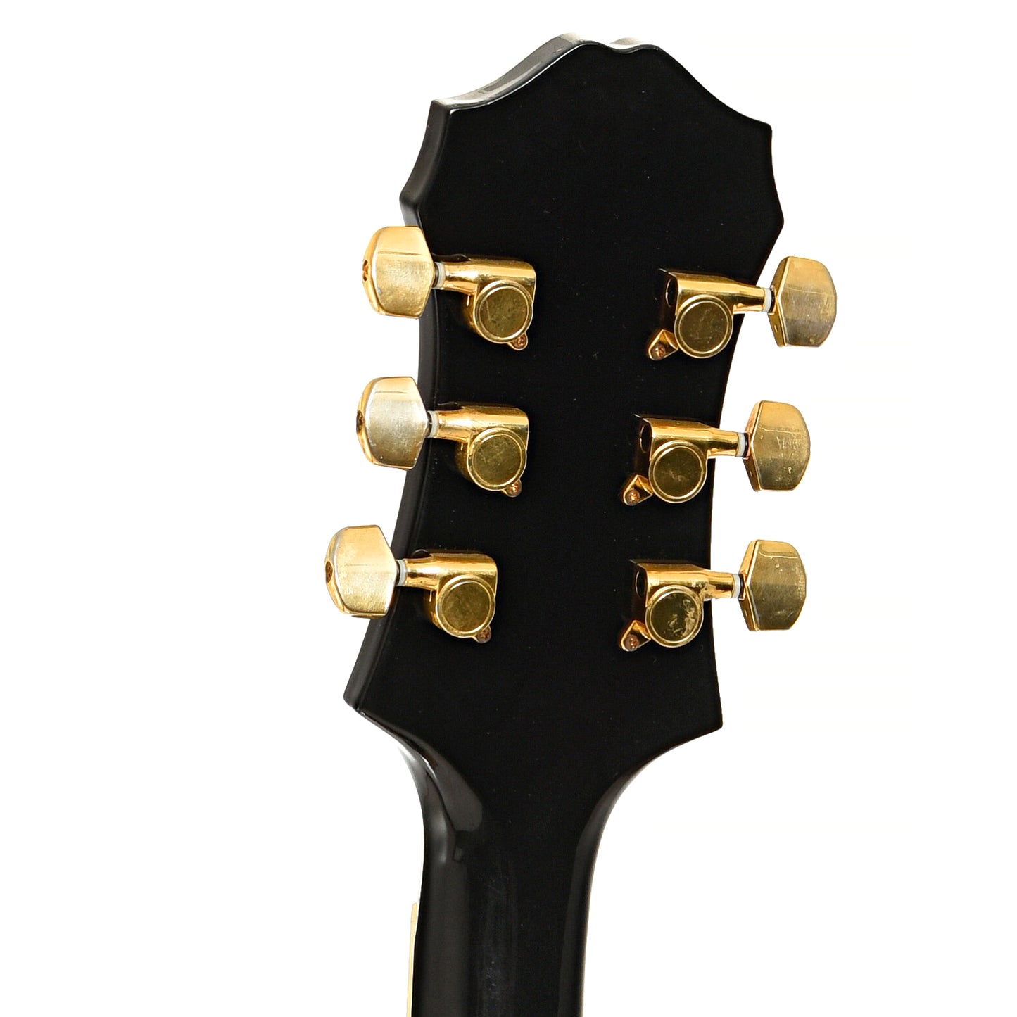 Back headstock of Epiphone  Zephyr blues deluxe