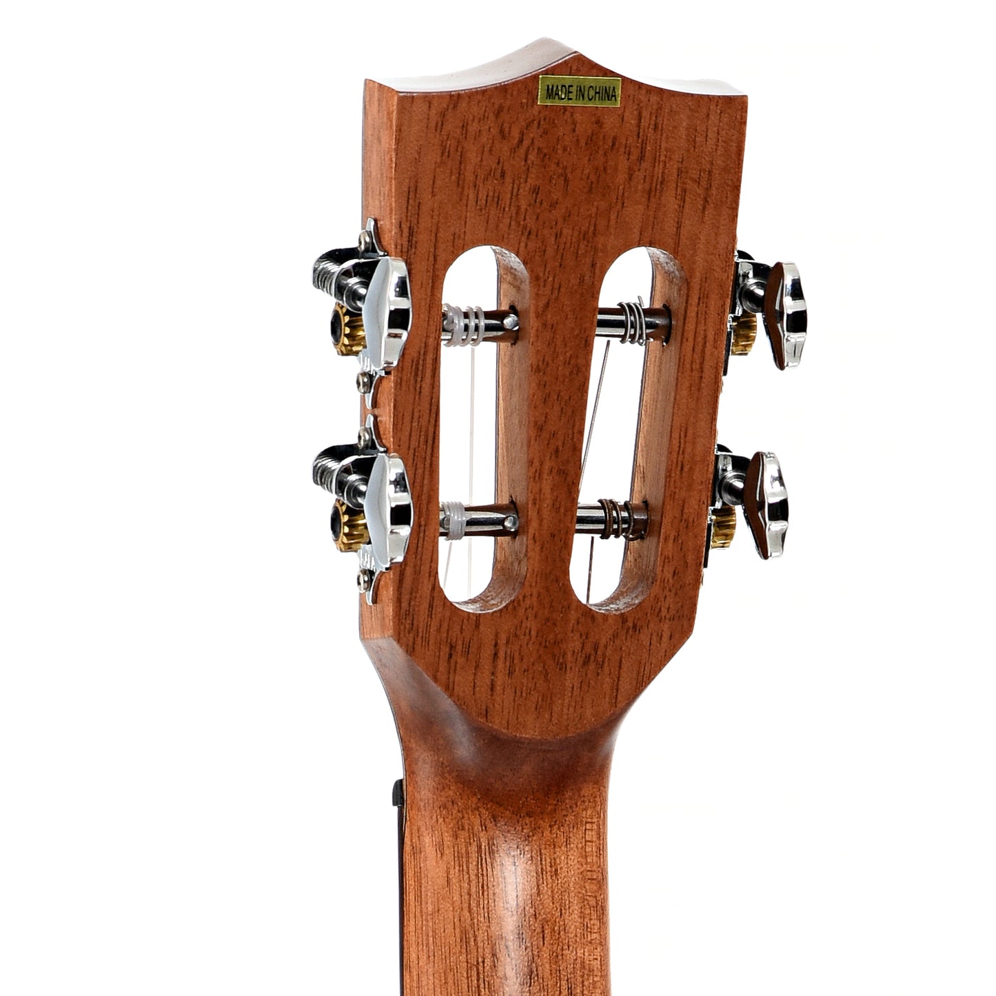 Back headstock of Kala KA-SA-B Baritone Ukulele (2021)