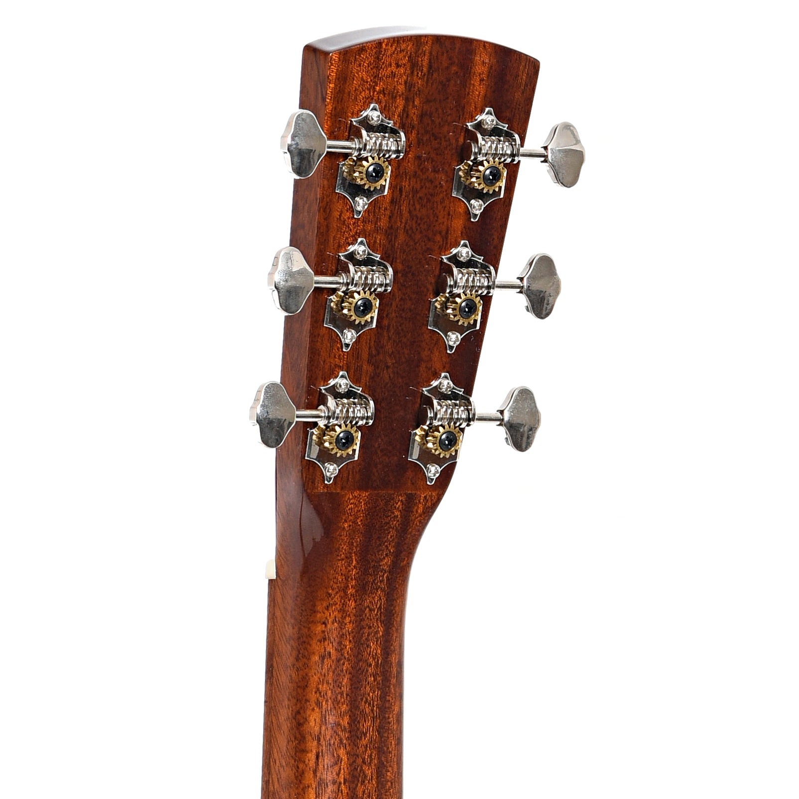 Back headstock of Blueridge Historic Craftsman Series BR-180A Dreadnought Acoustic Guitar 