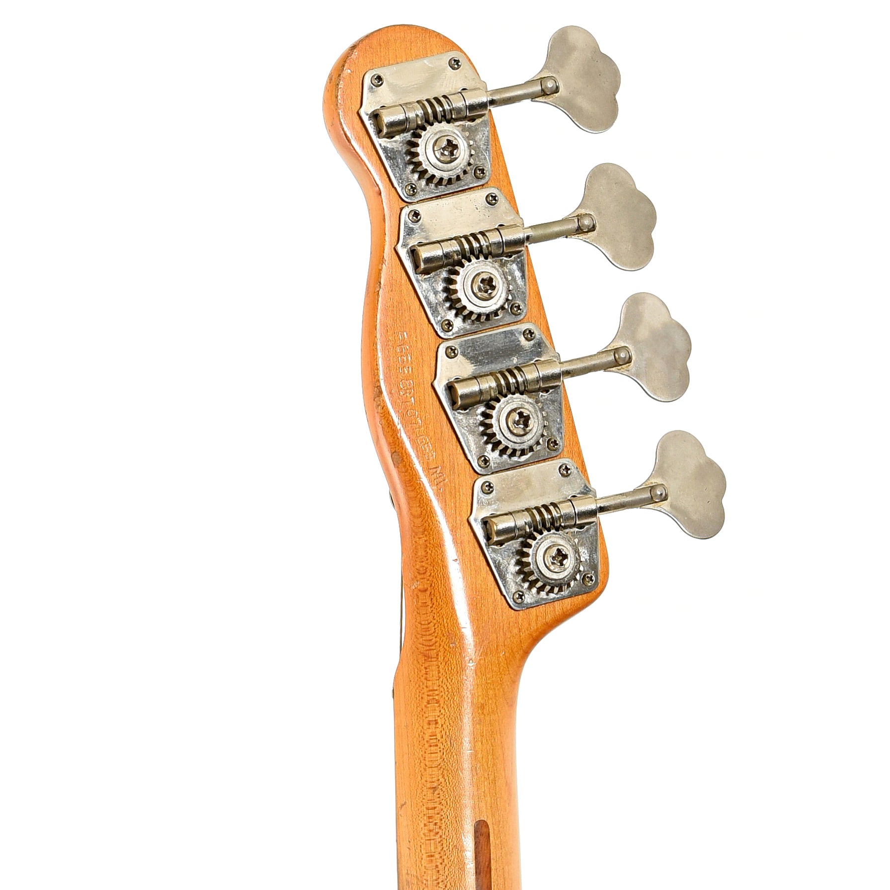 Back headstock of Fender Precision Bass (c.1955)