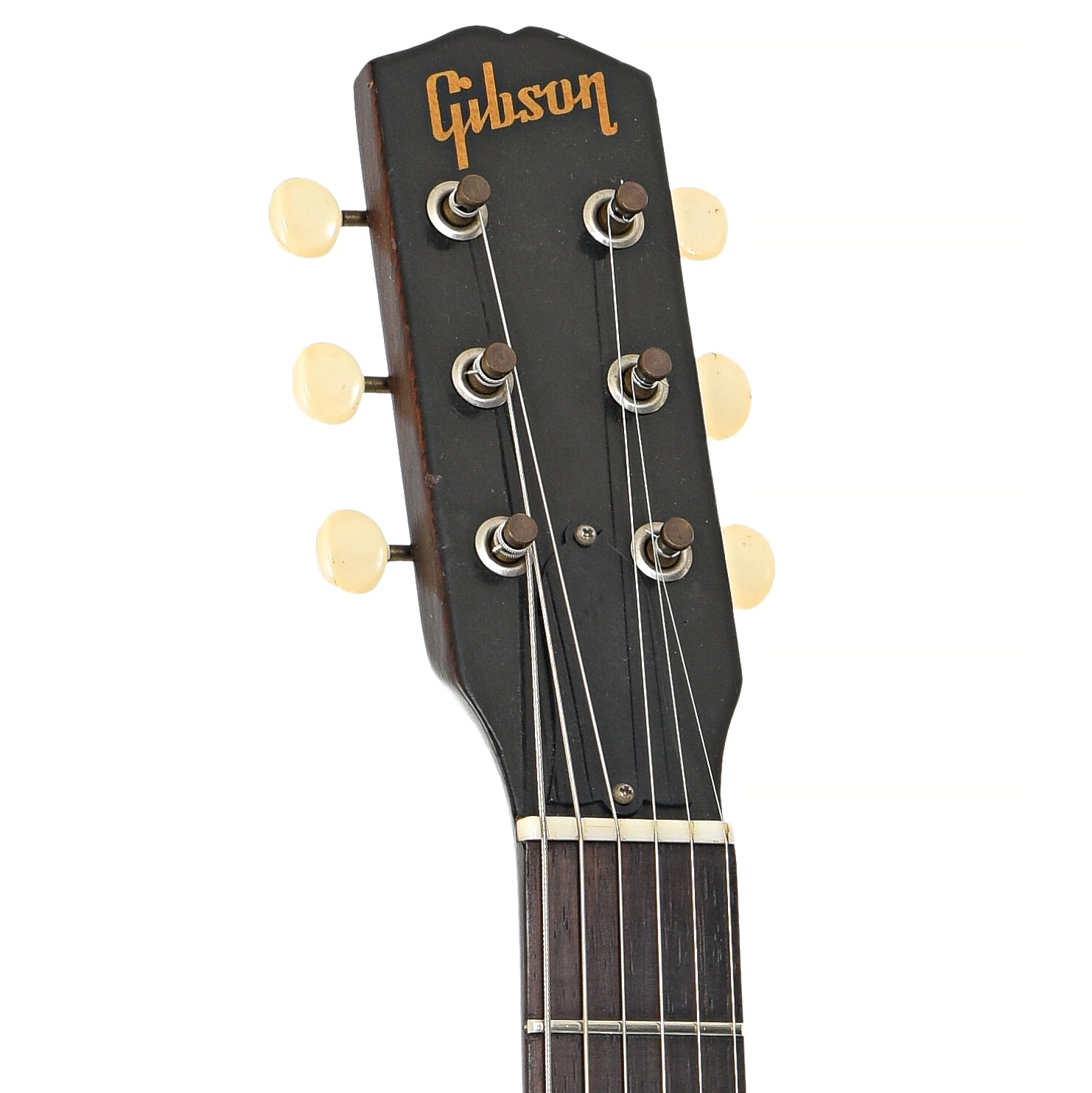 Front eadstock of Gibson Melody Maker D Electric Guitar (1962)