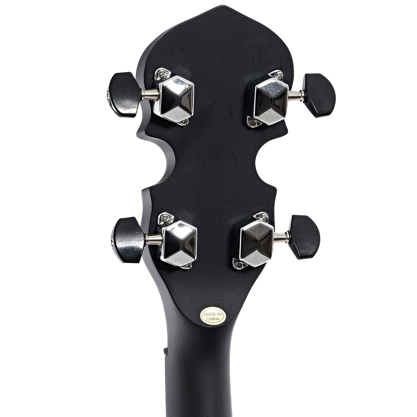 Back headstock of Gold Tone AC-Traveler Openback Banjo 