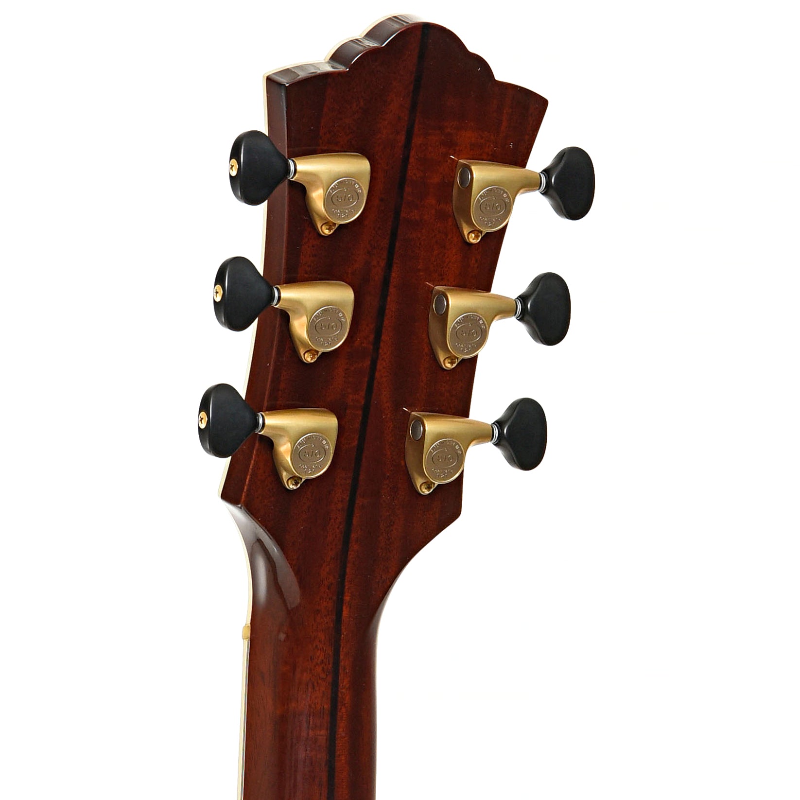 BAck headstock of Guild DD-6RCE Doyle Dykes Signature Model Acoustic Guitar (2013)