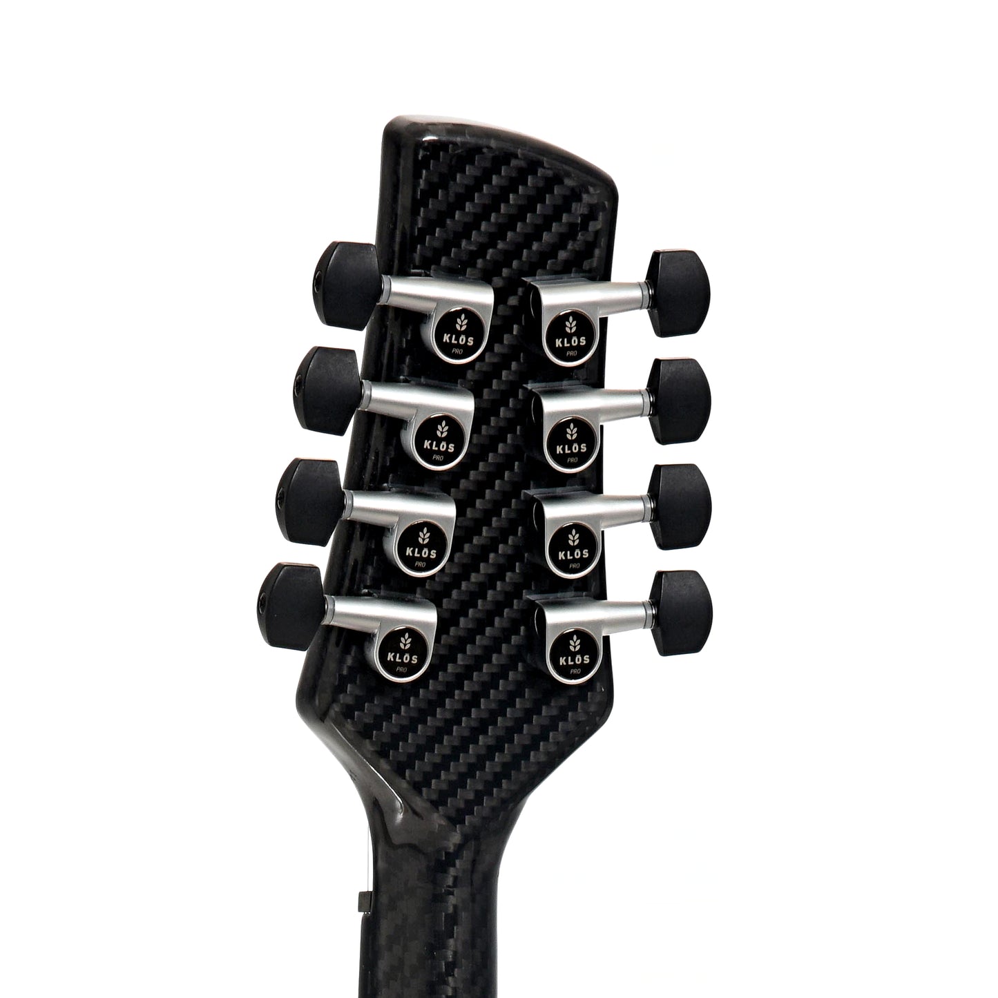 Tuners of KLOS Carbon Fiber Acoustic-Electric Mandolin with Active EQ A-Style