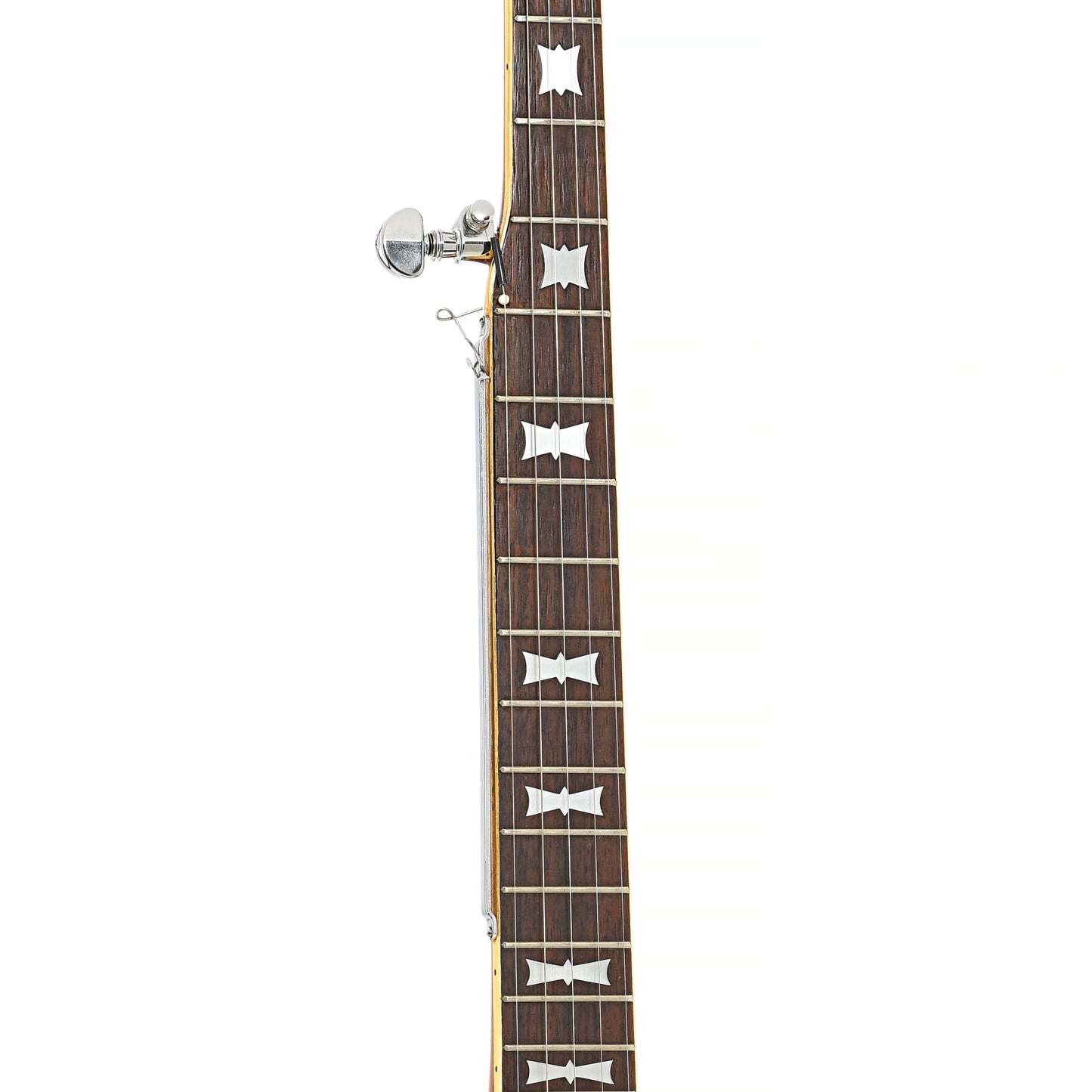 Fretboard of Conrad Resonator Banjo