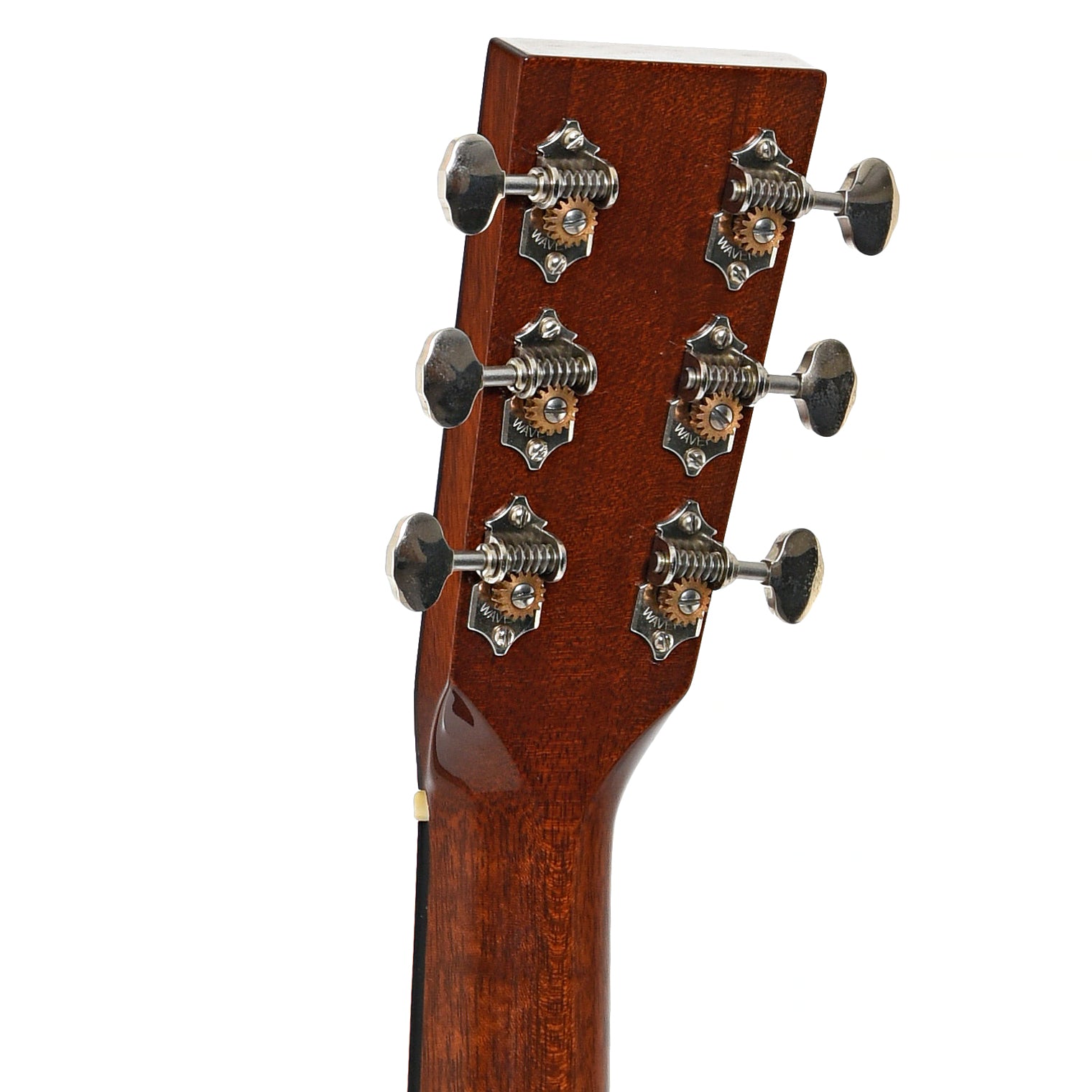 Back headstock of Huss & Dalton TD-M Custom Acoustic Guitar (2008)