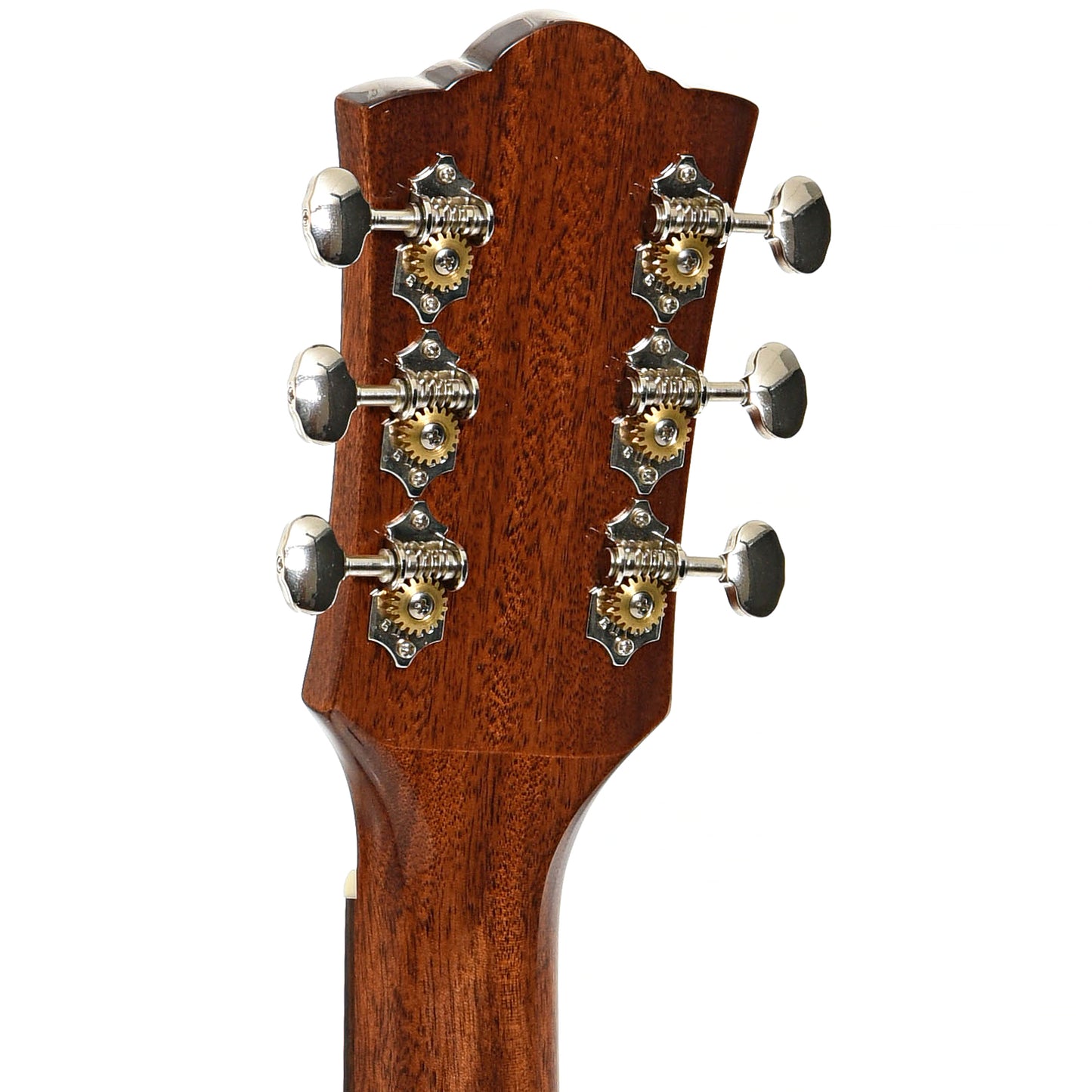 Back headstock of Guild M-140