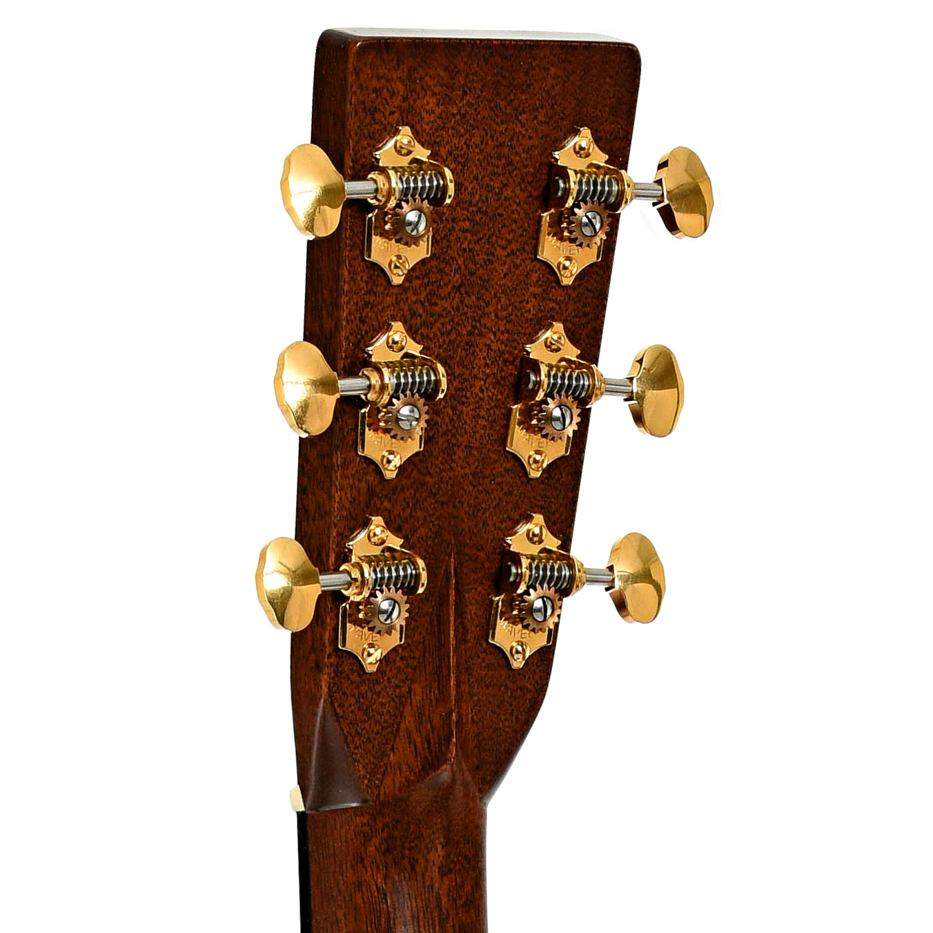 Tuners of Martin D-28 Modern Deluxe Acoustic Guitar 