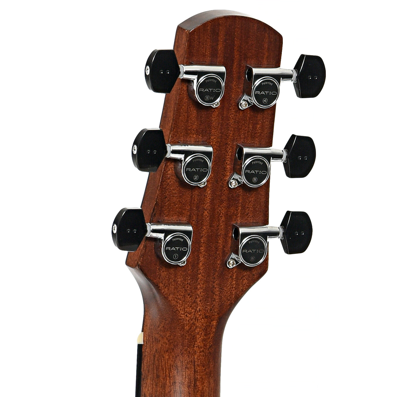 Back headstock of Walden R3030RCE Acoustic-Electric Guitar (c.2021)