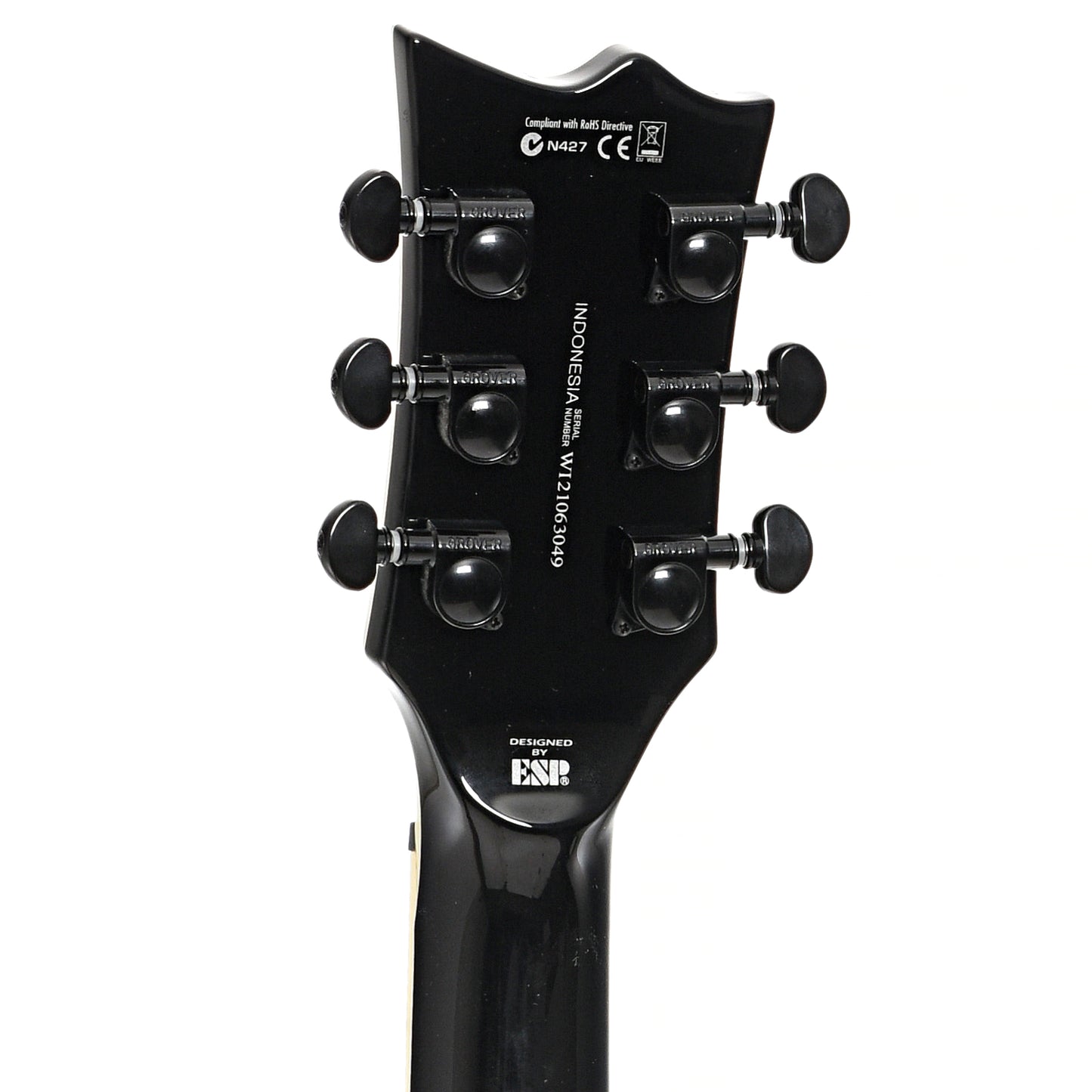 Back headstock of ESP LTD EC-401 Electric Guitar (2022)