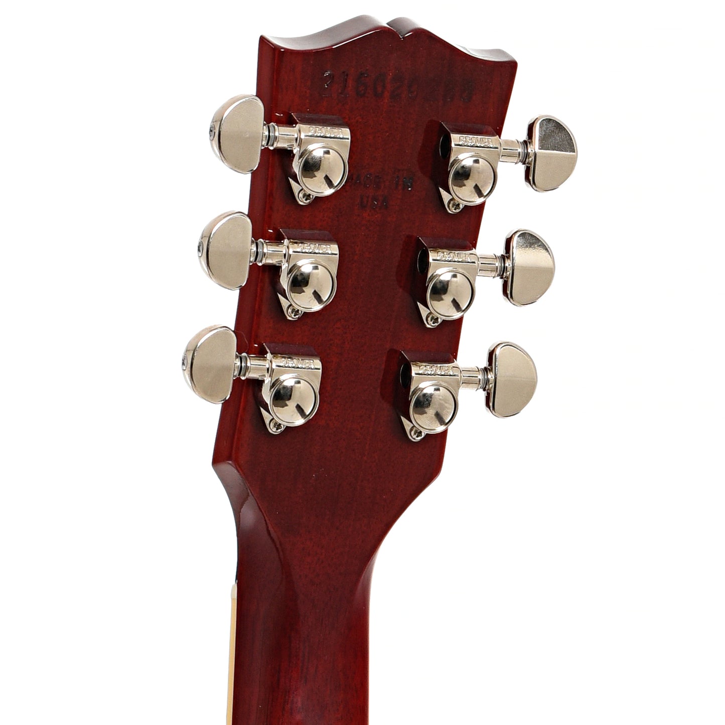 Back headstock of Gibson Les Paul Standard '60s Electric Guitar (2022)