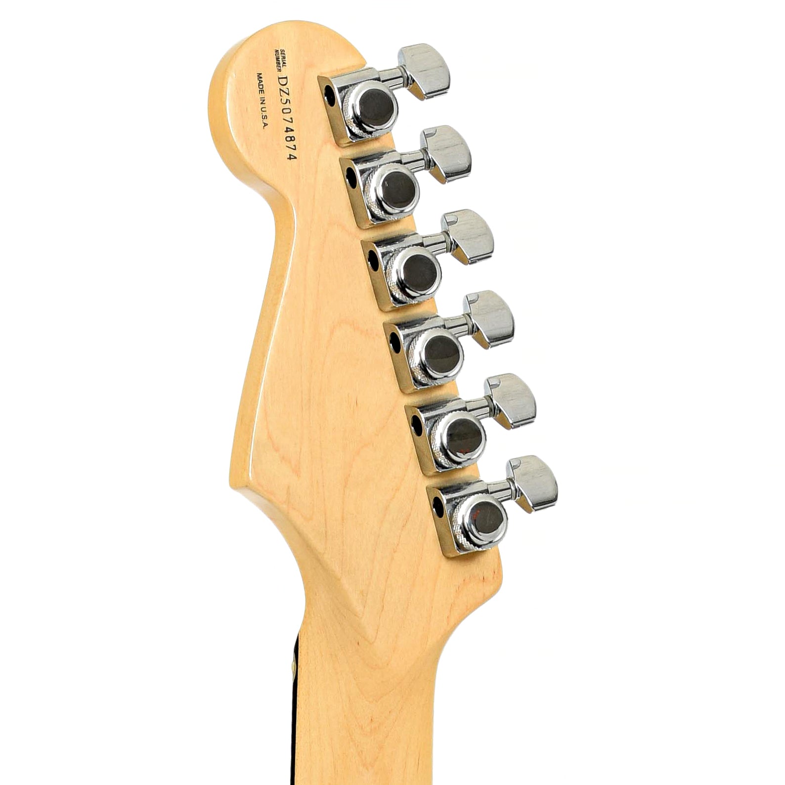 Tuners of Fender American Deluxe ASH Stratocaster