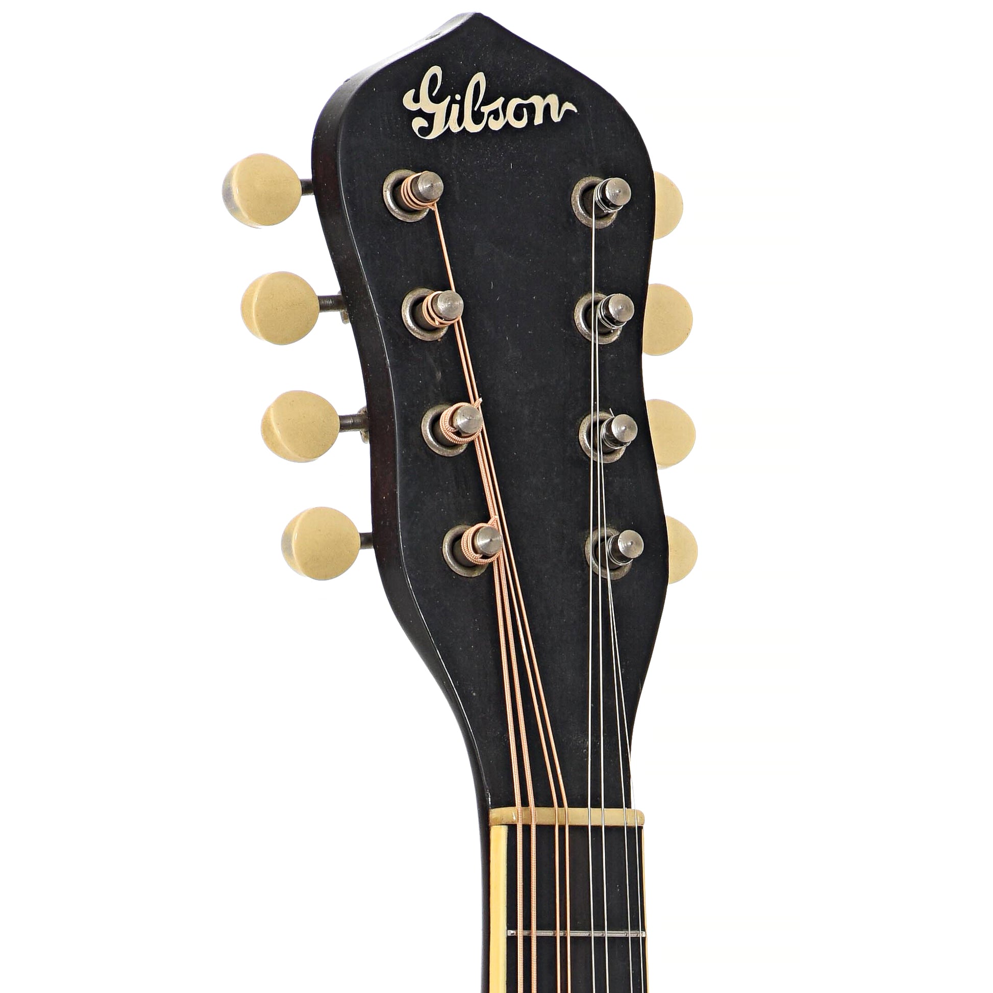 Front headstock of Gibson MB-1 Banjo Mandolin (1934)