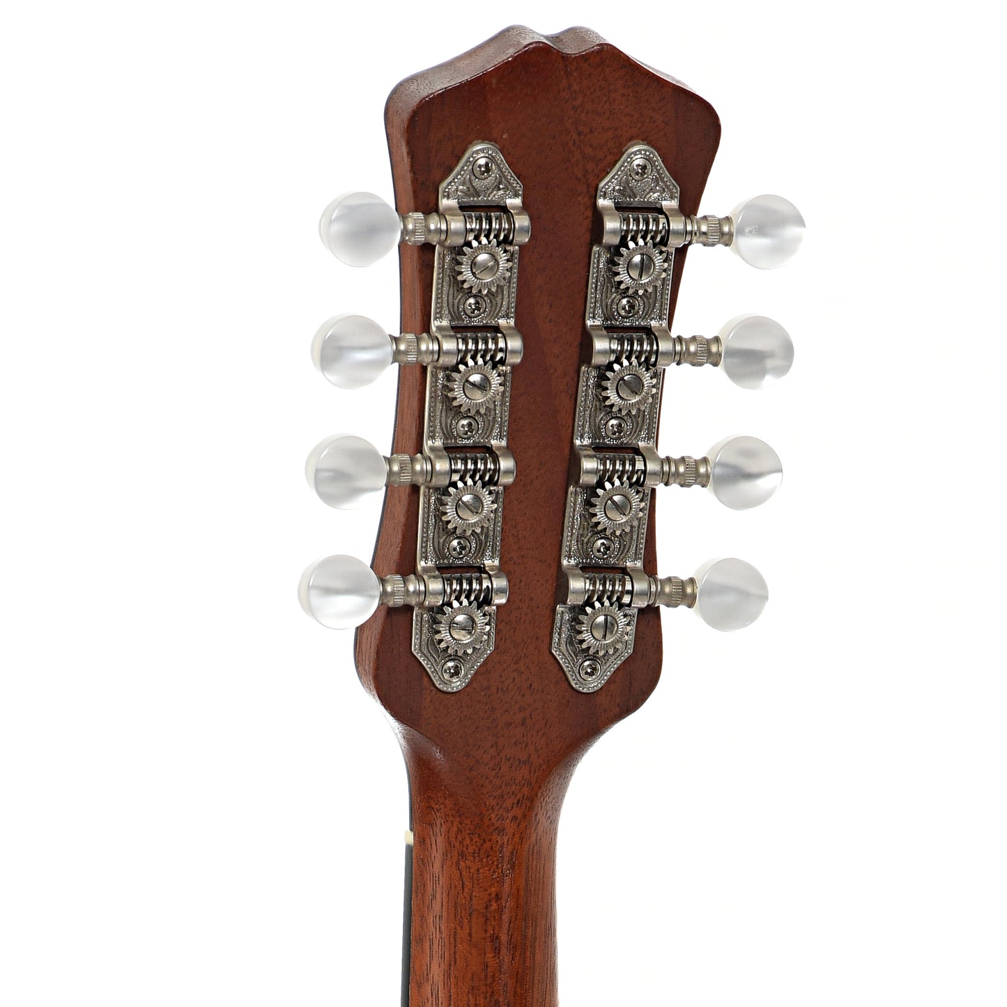 Back headstock of Hyalite Mandolin