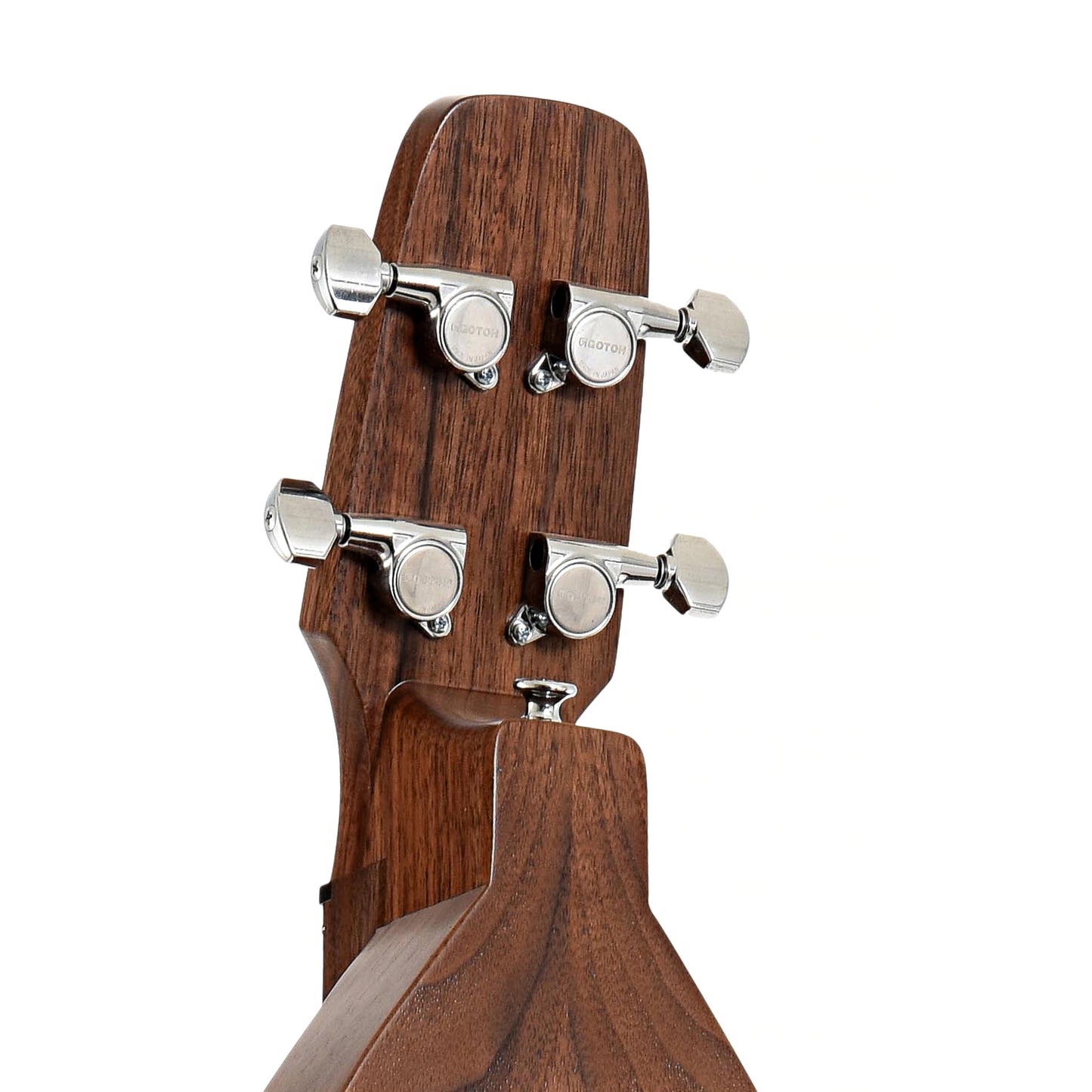 Tuners of McSpadden 4FHWW Walnut Lap Dulcimer