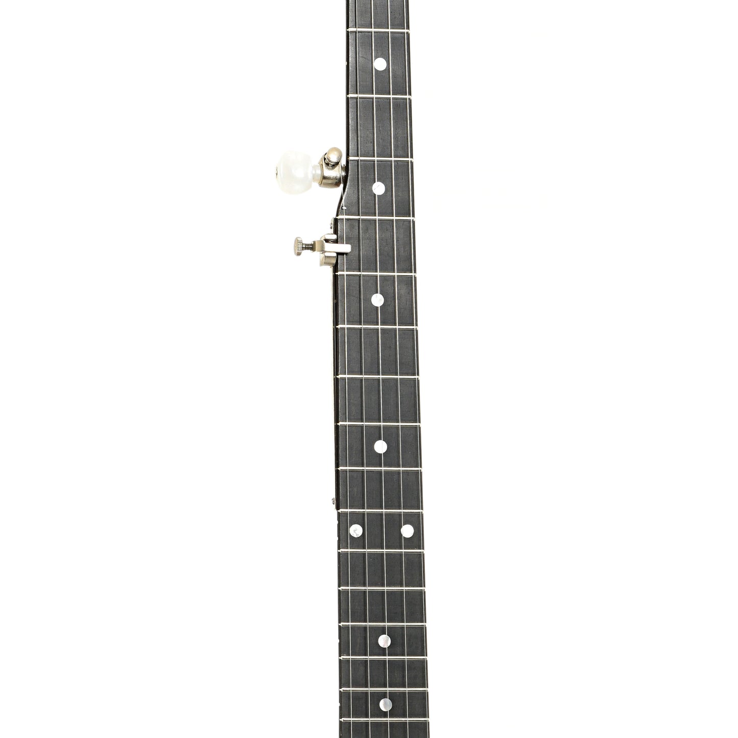 Fretboard of Deering Boston 5-string Resonator Banjo (1995)