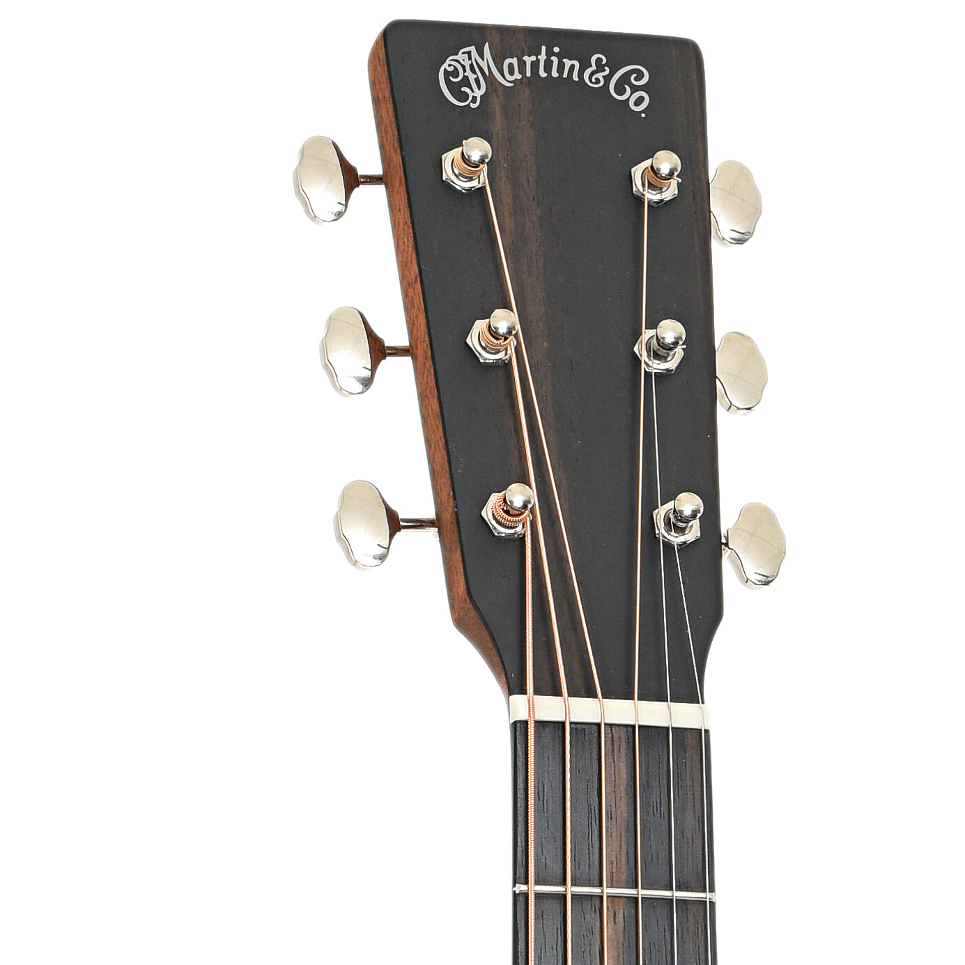 Front headstock of Martin SC-13E Acoustic-Electric Guitar (2021)