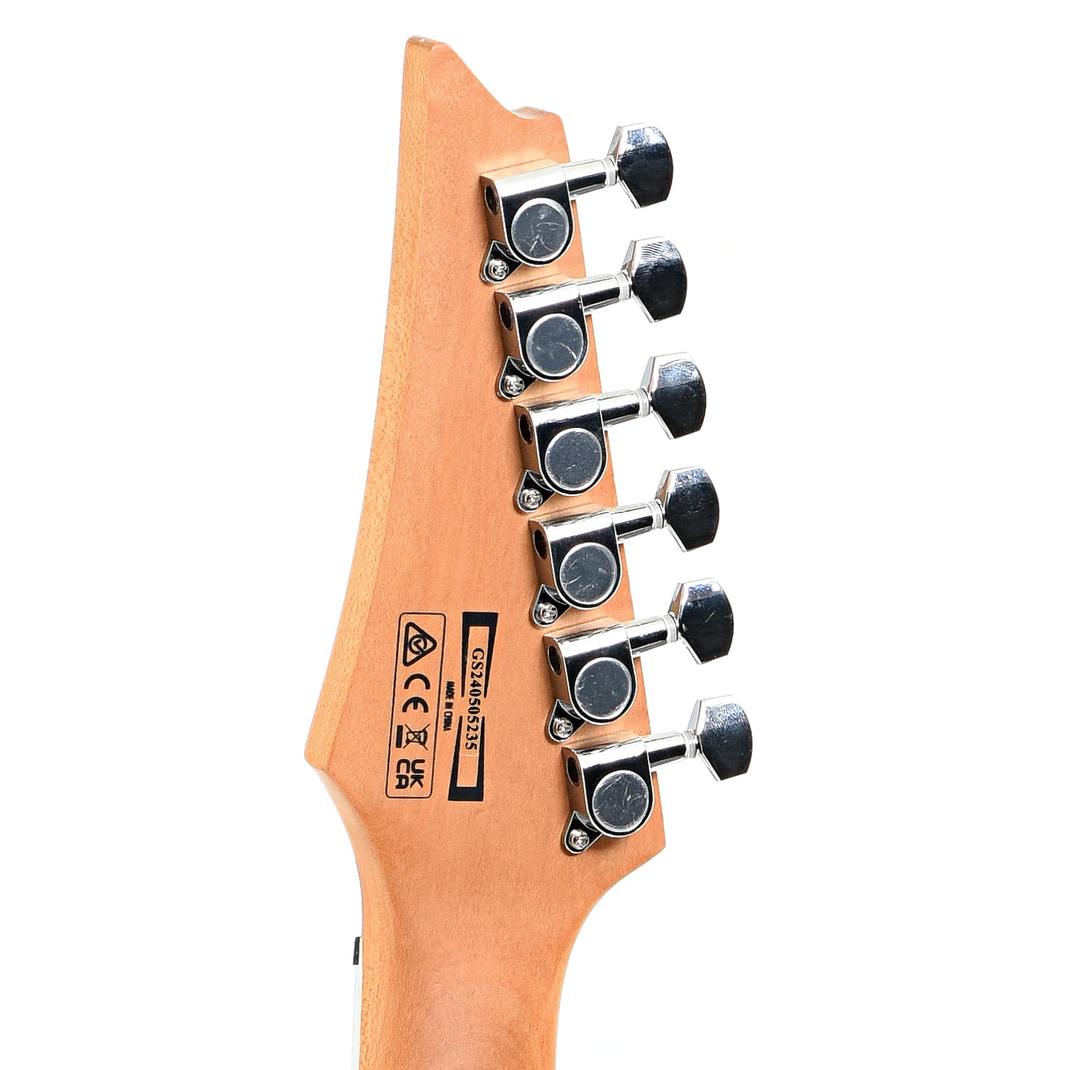 Tuners of Ibanez B-Stock RG Gio Series GRG220PA1 Electric Guitar, Brown Black Burst