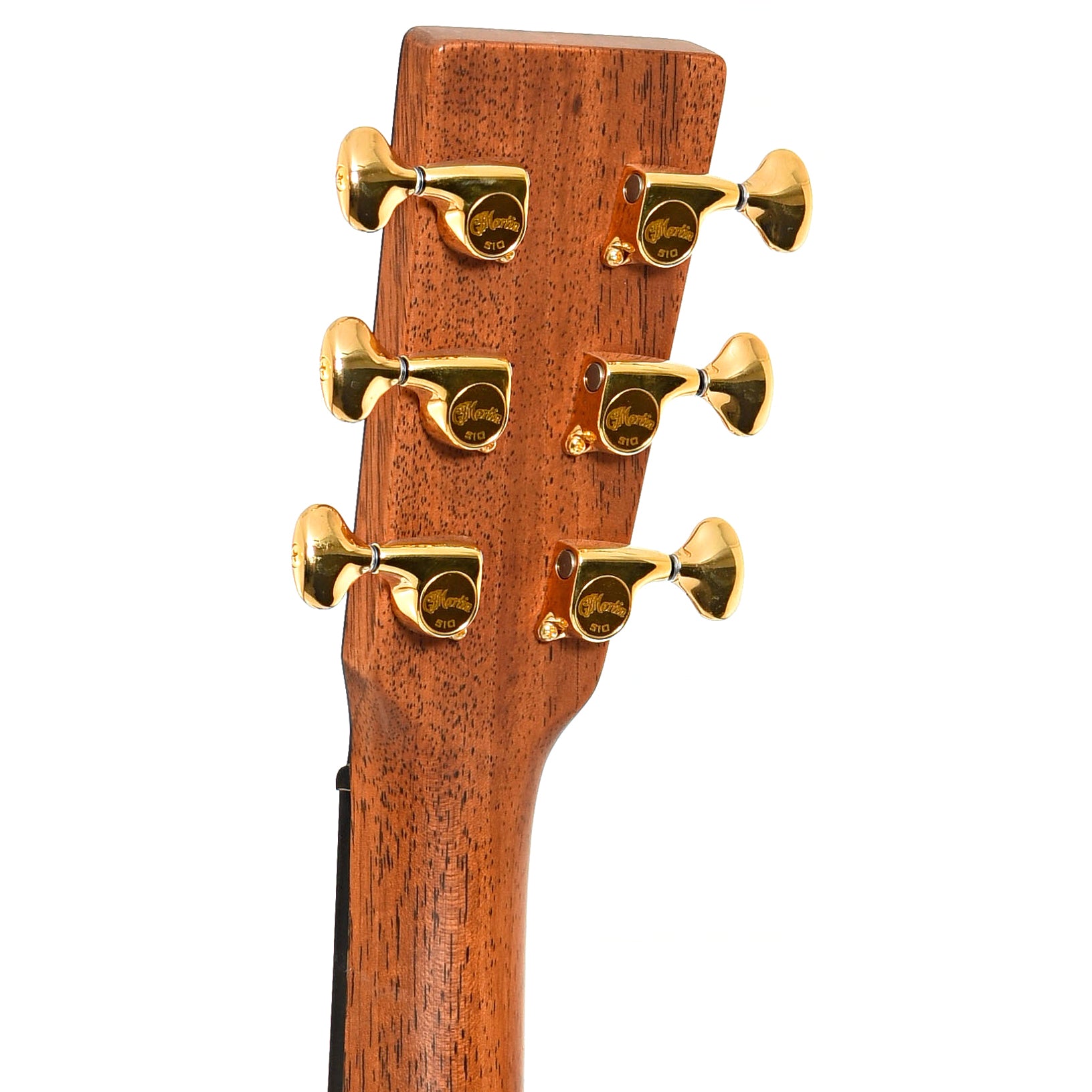 Back headstock of Martin OMC Fingerstyle 1 Guitar  (2005)