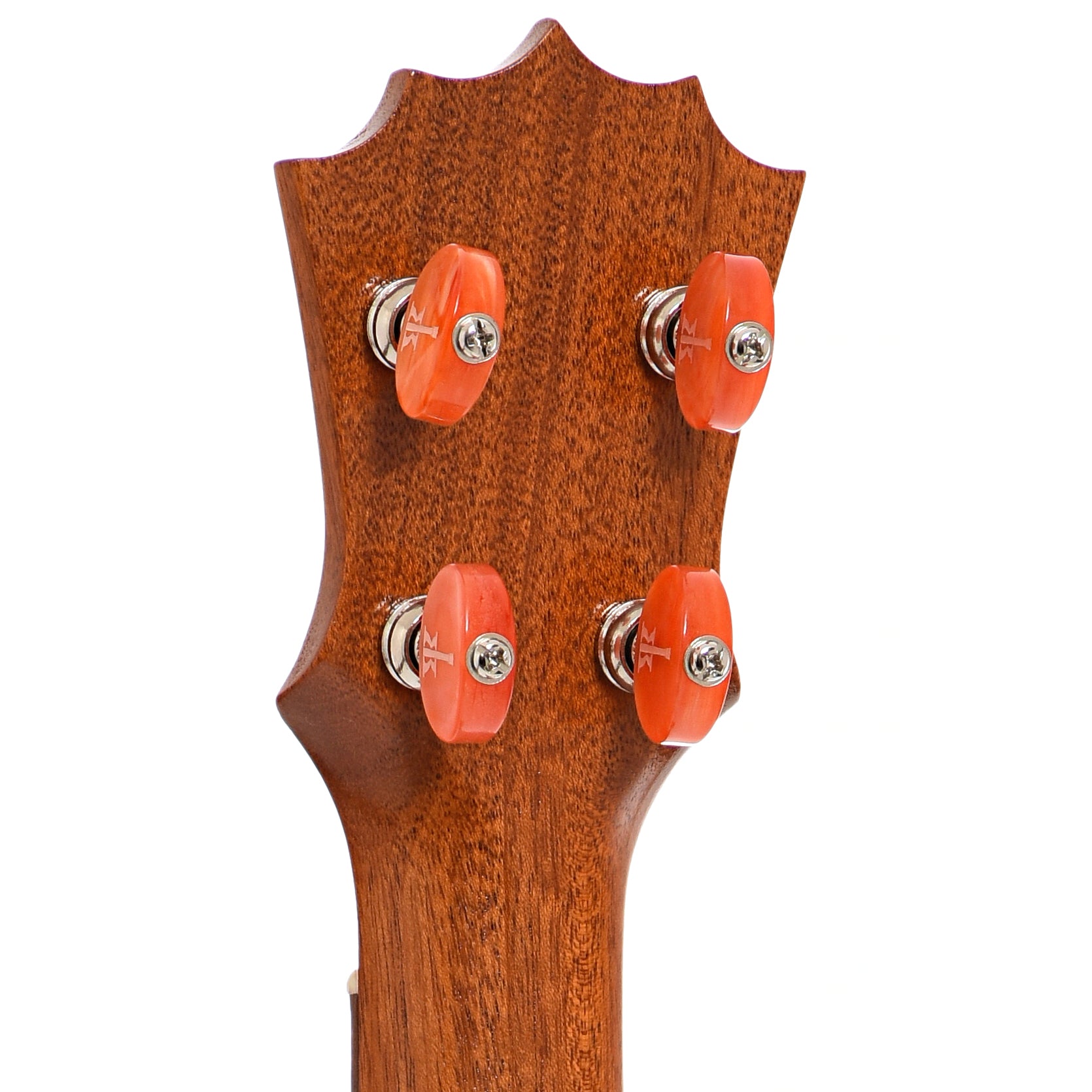 Back headstock of KoAloha Opio Concert Ukulele (2016)