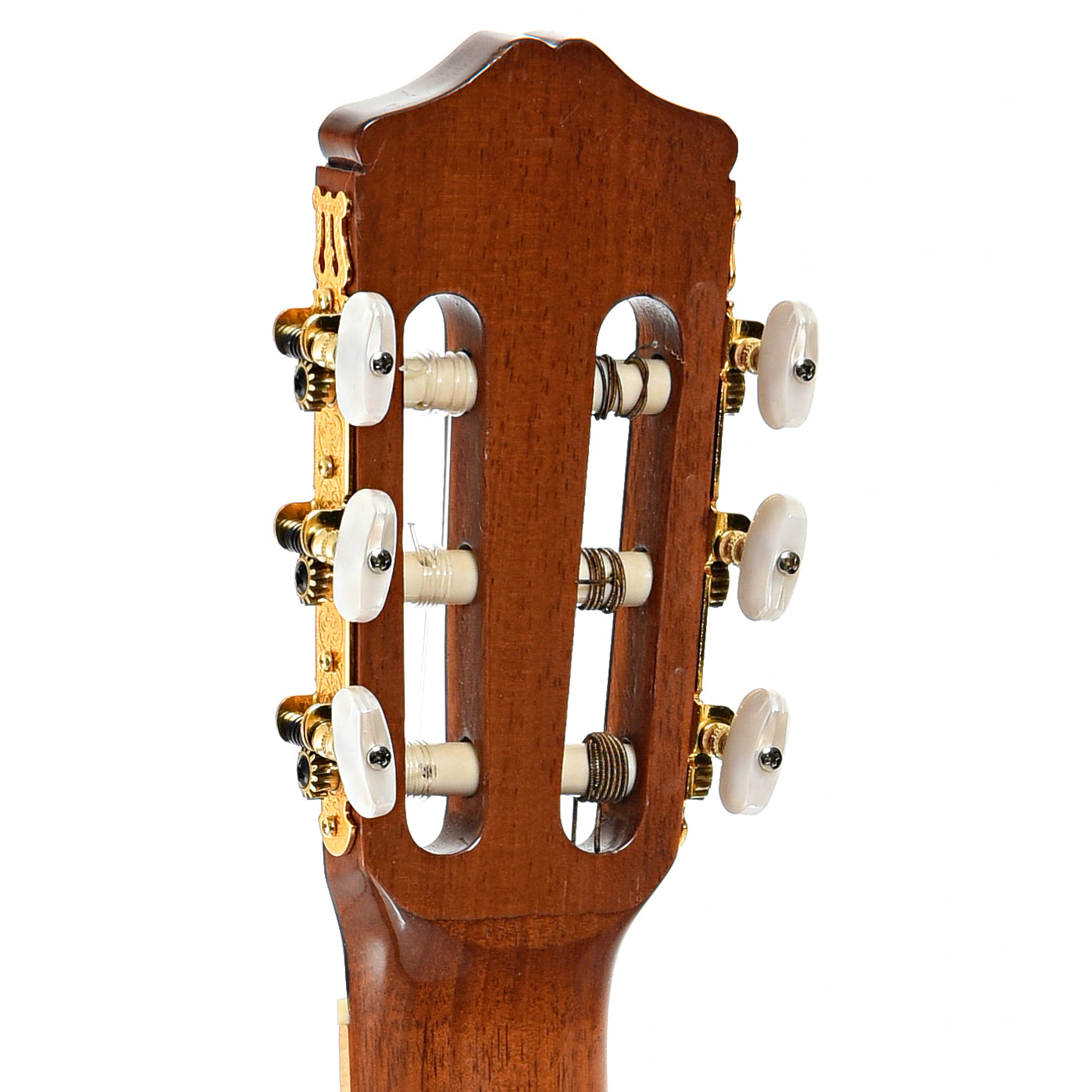 Headstock of Cordoba C5-CESB Classical Guitar