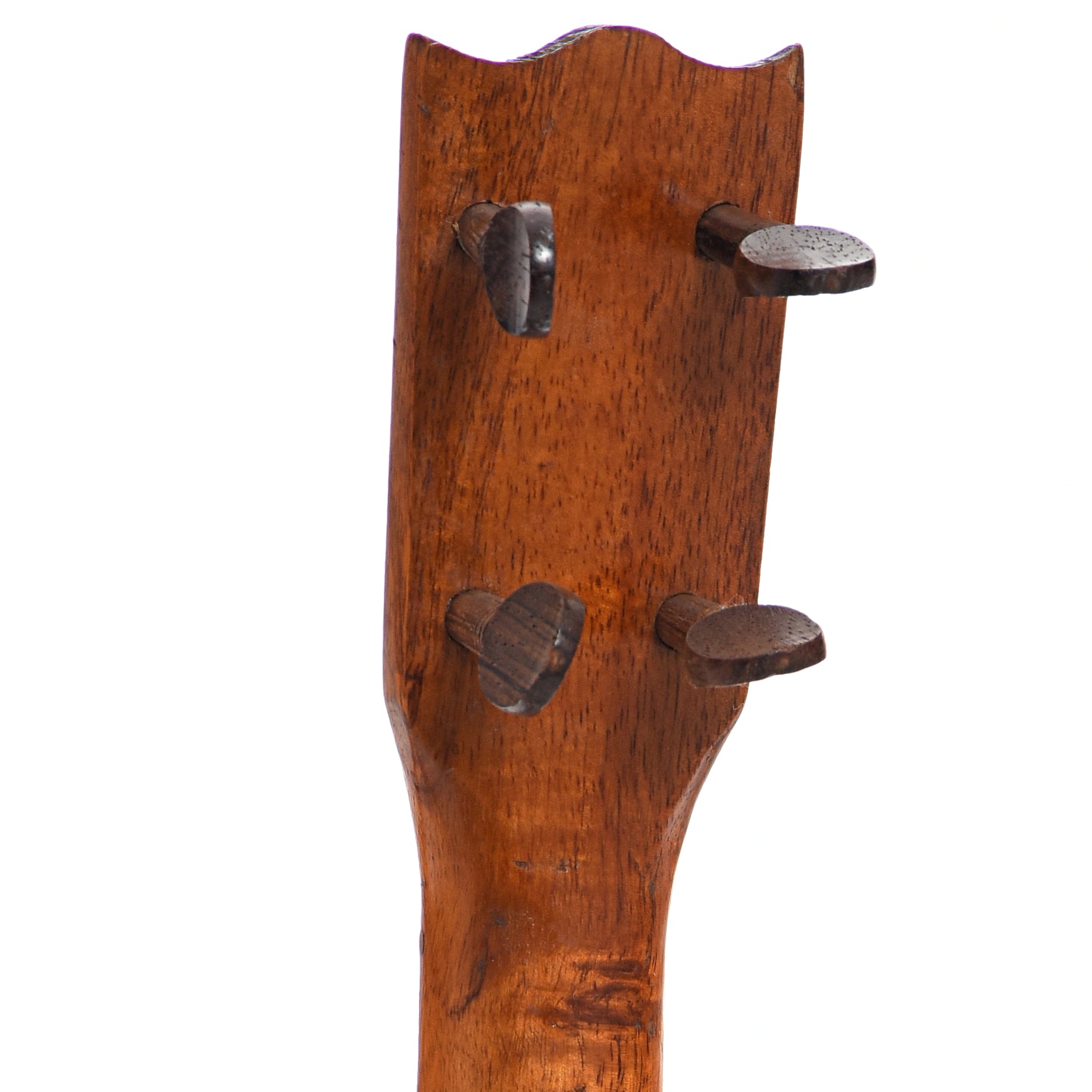 Back headstock of Leonardo Nunes Ukulele o' Hawaii Mini #2 Ukulele