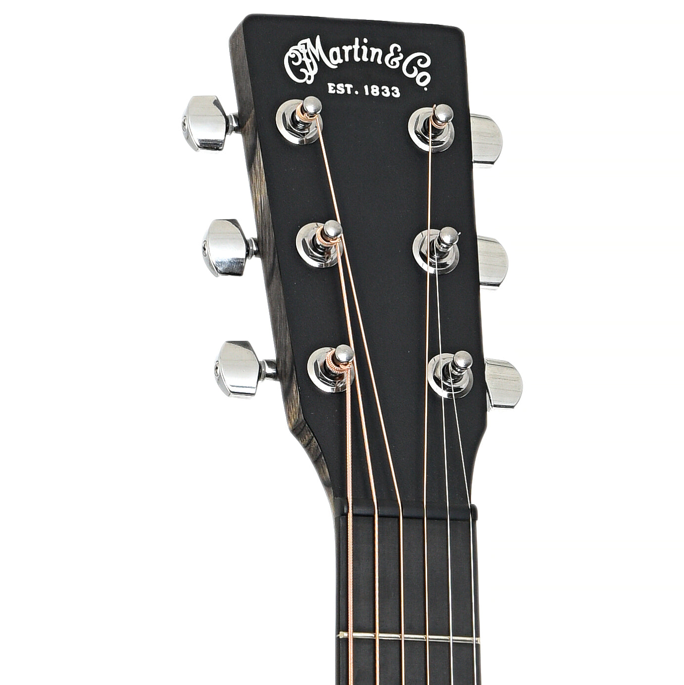 Front headstock of Martin DX Johnny Cash Acoustic Guitar (2023)