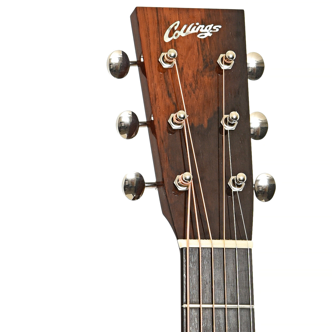 Front headstock of Collings C10G Custom Acoustic Guitar (2007)