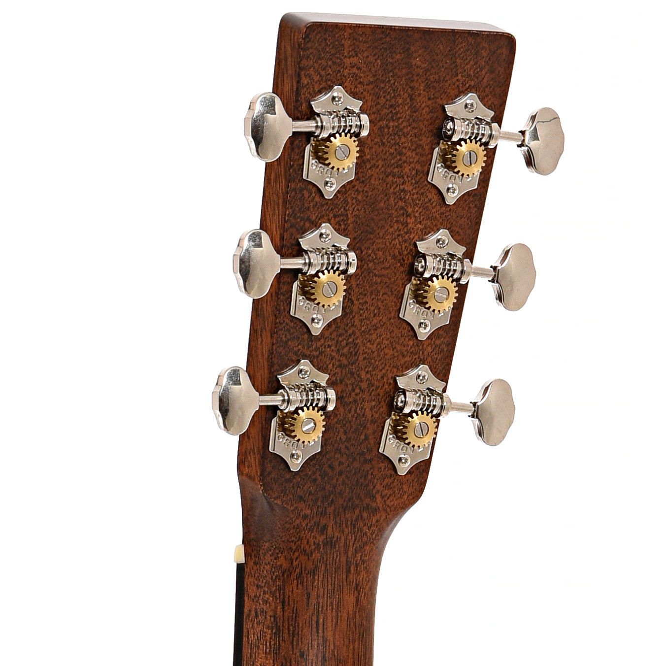 Back headstock of Martin D-18 Satin Acoustic Guitar