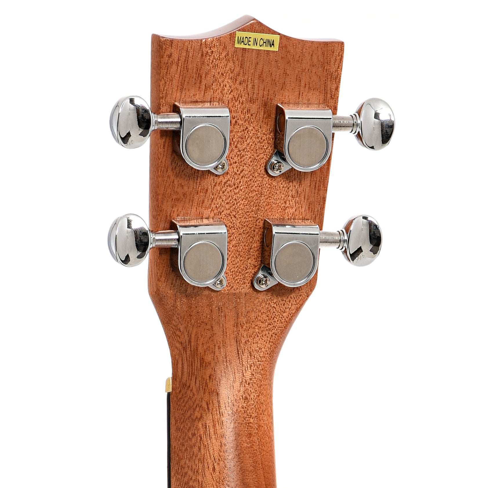 Back headstock of Kala KA-PWT Pacific Walnut Series Ukulele, Tenor (recent)