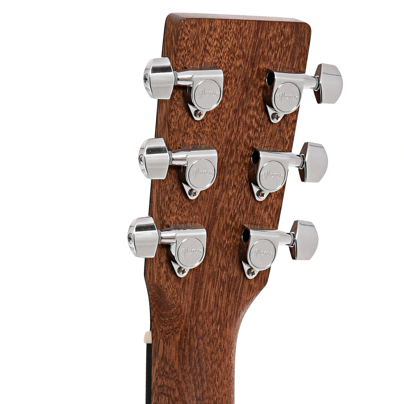 Back headstock of Martin 000CJr-10EL Lefthanded Cutaway 000 Junior 