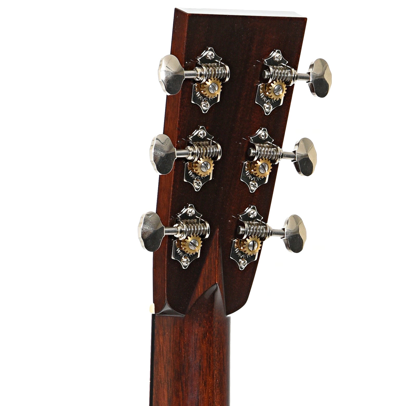 Back headstock of Collings Baby 2HG Acoustic Guitar (2008)