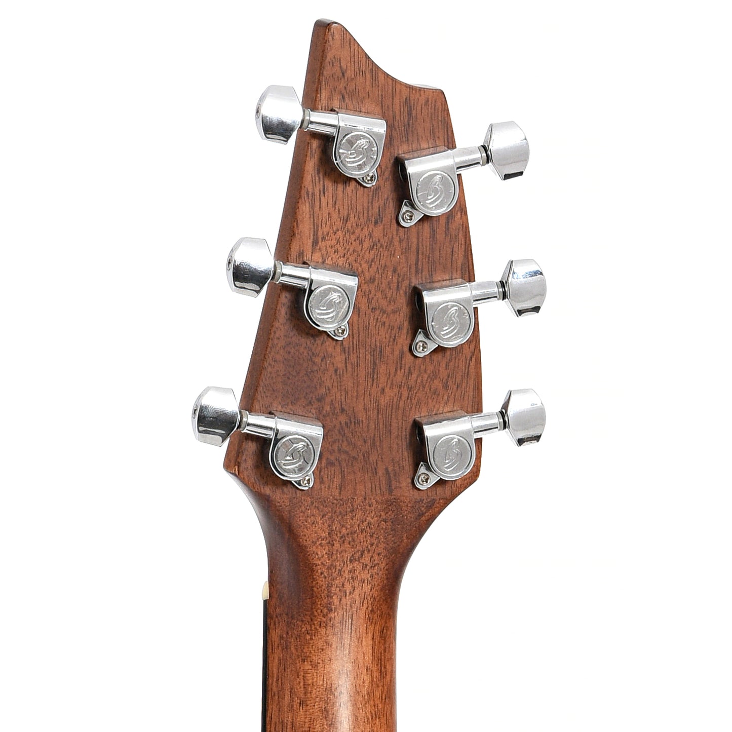 Back headstock of Breedlove Pursuit Concert CE Acoustic Guitar