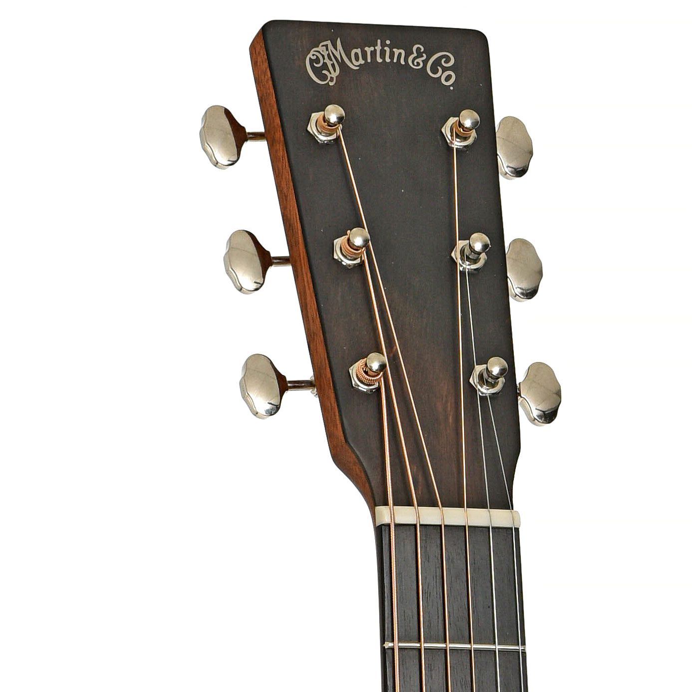 Front headstock of Martin SC-13E Acoustic-Electric Guitar (2021)