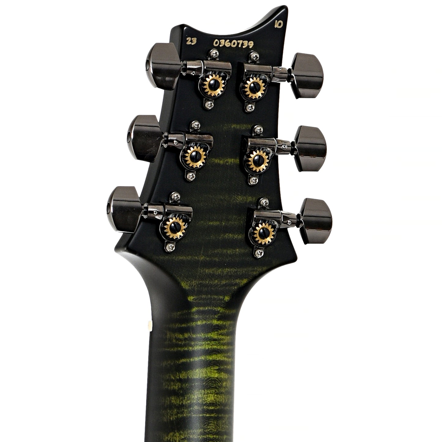 Back headstock of PRS Wood Library Modern Eagle Electric Guitar (2023)