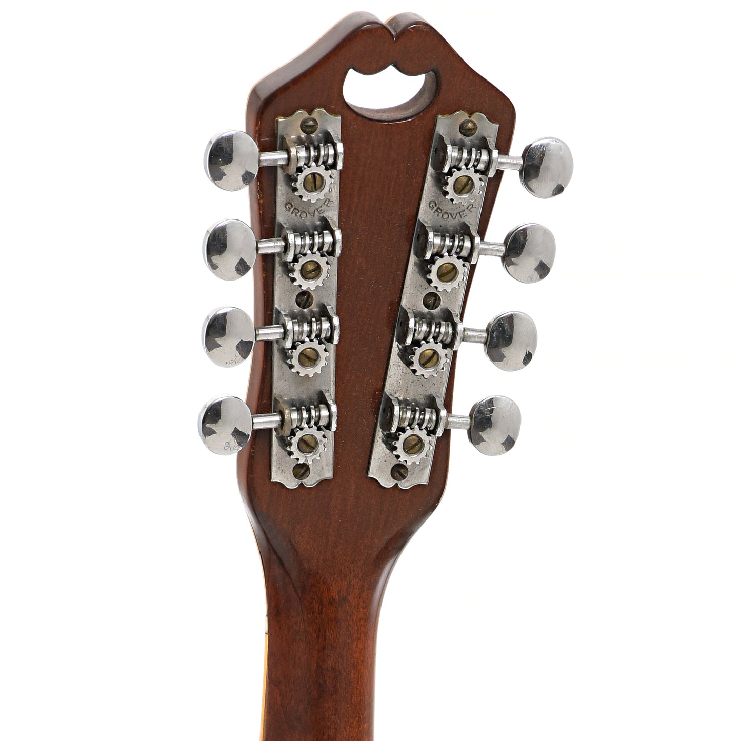 Back headstock of Martin Model 2-30 Mandolin (1936)