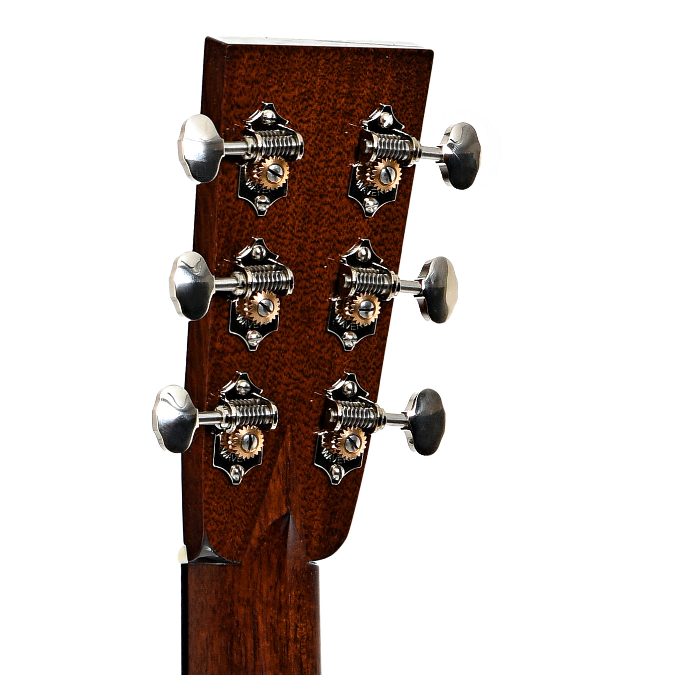 Tuners of Collings D2HA Dreadnought Acoustic Guitar, Adirondack Top, 1-3/4" Nut, Serial #35033.