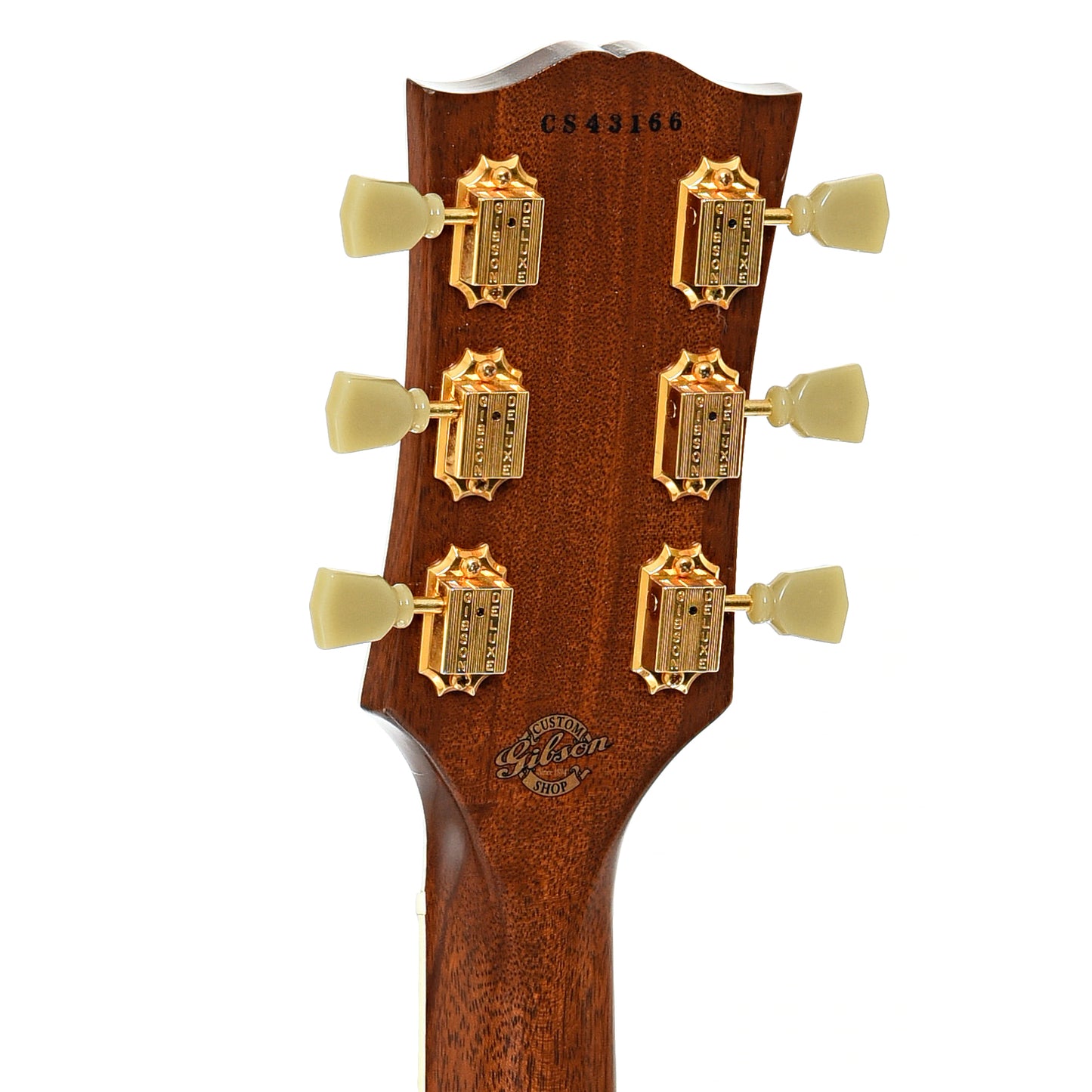 Back headstock of Gibson CS-356F Hollowbody Electric Guitar (2004)