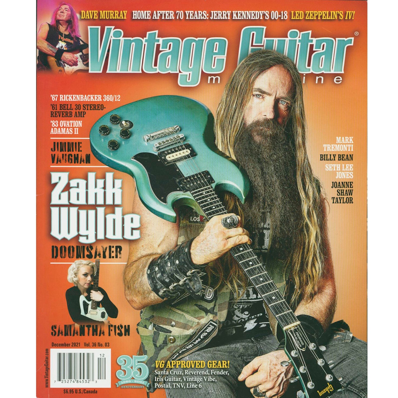Vintage Guitar Magazine - December 2021 – Elderly Instruments
