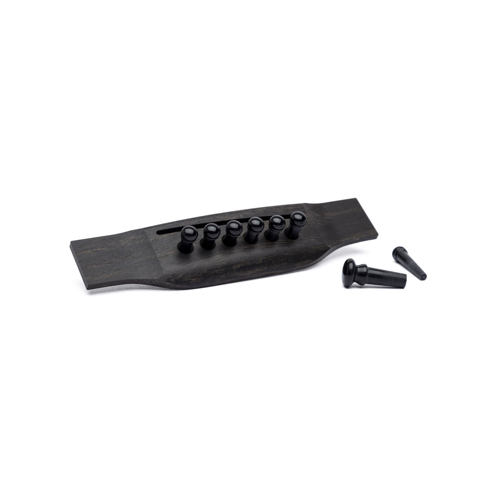 Image 1 of Martin Authentic Series Bridge Pin Set, Unslotted, Plain Black - SKU# GA18AUTH : Product Type Accessories & Parts : Elderly Instruments