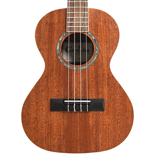 Front of Cordoba 15TM Tenor Ukulele