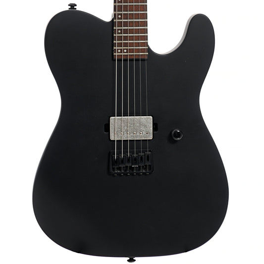 Front of ESP LTD TE-201, Black Satin