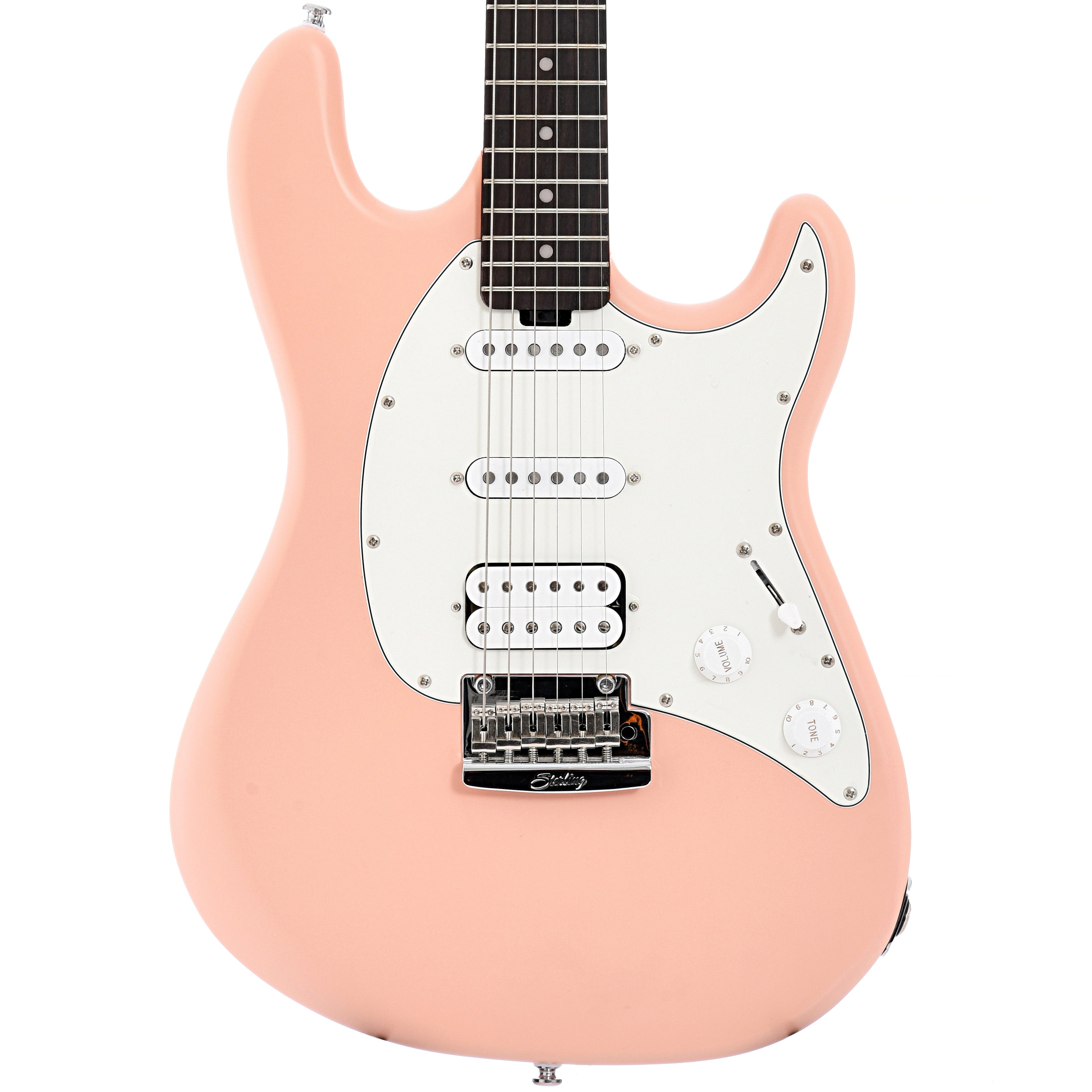 Sterling by Music Man Cutlass CT50HSS Electric Guitar Pueblo Pink Finish