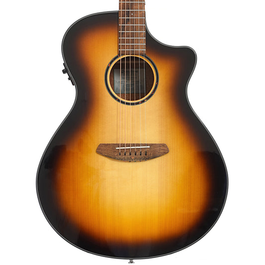 Breedlove Eco Collection Discovery S Concerto Edgeburst CE European Spruce-African Mahogany Acoustic-Electric Guitar