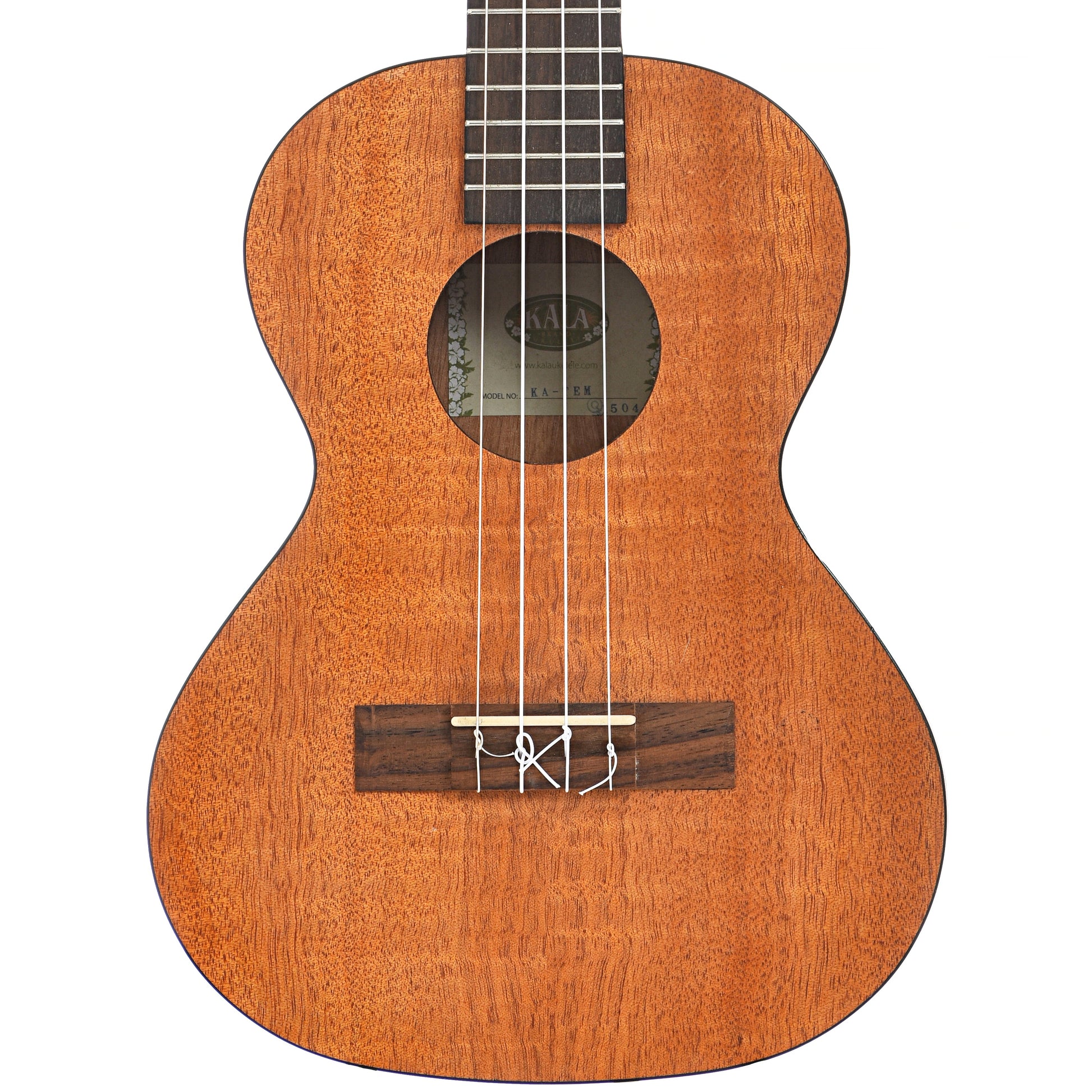 Front of KA-TEM Tenor Ukulele 