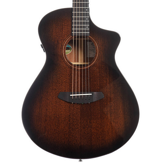 Breedlove Organic Wildwood Pro Concert Suede CE African Mahogany-African Mahogany Acoustic-Electric Guitar