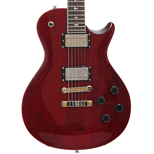 Front of PRS SE McCarty 594 Singlecut Standard, Vintage Cherry