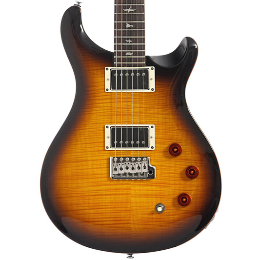 Front of PRS SE DGT, McCarty Tobacco Sunburst