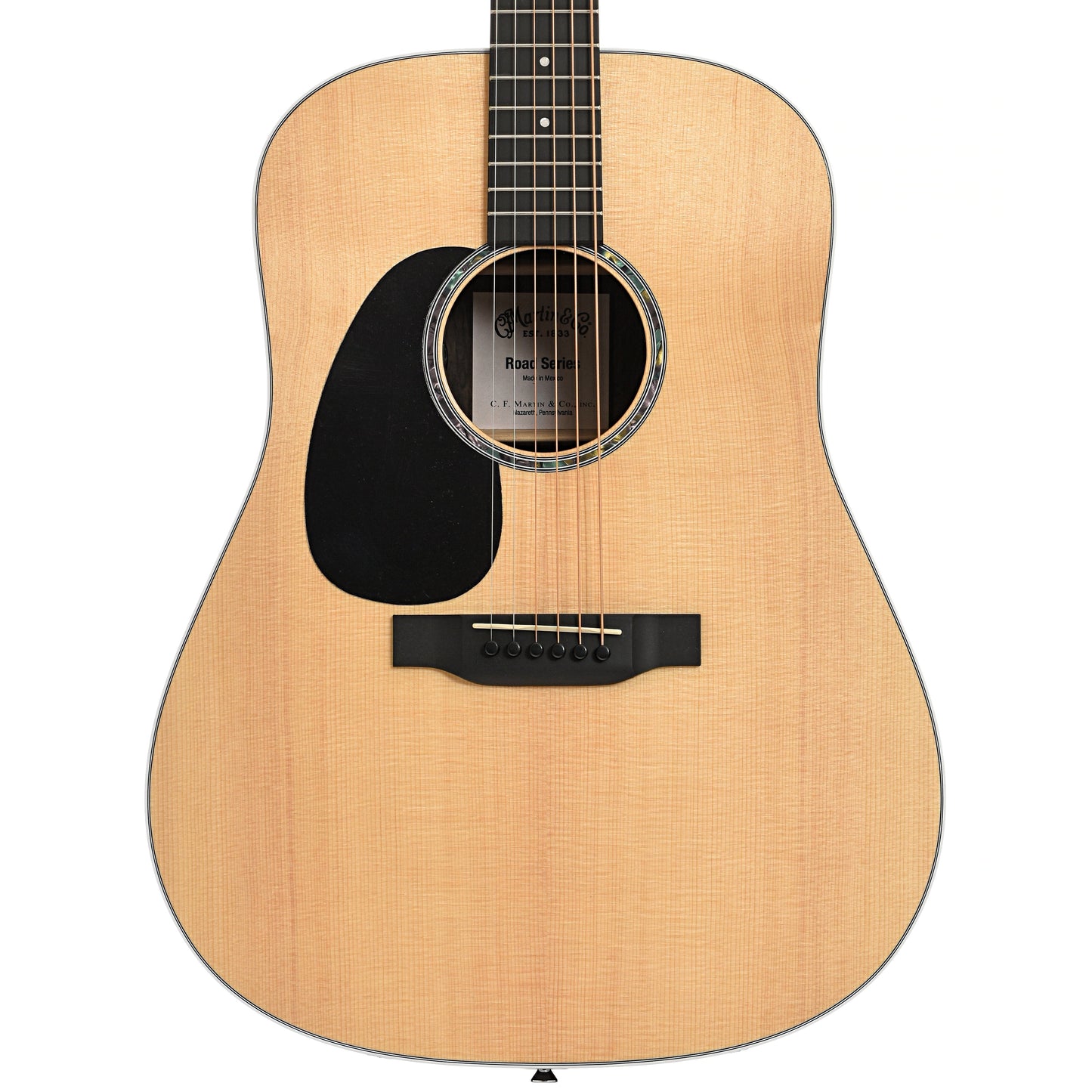 Front of Martin D-13E Ziricote Lefthanded 